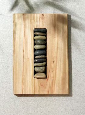 诧寂赤贫风酒店客厅墙面装饰挂画