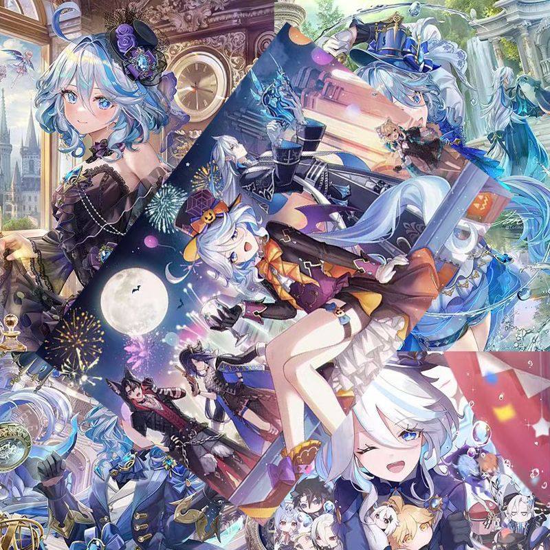 水神芙宁娜海报芙卡洛斯二次元游戏周边高清宿舍墙贴卧室超大壁纸,淘宝优惠券,粉丝福利购,淘宝优惠卷