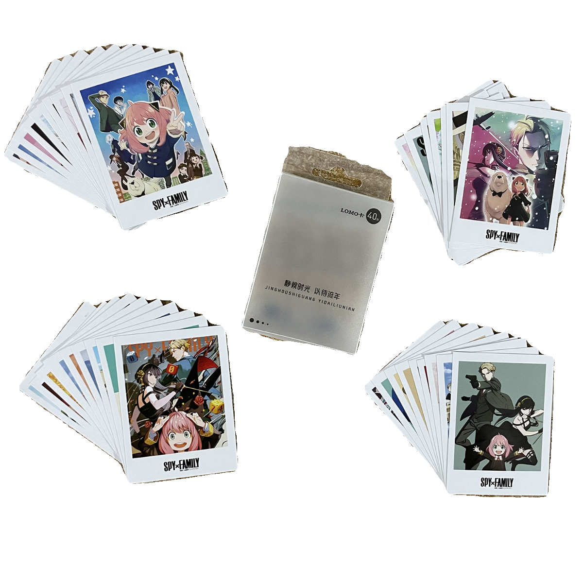 间谍过家家精美lomo卡劳埃德阿尼亚约尔弗兰基动漫周边小卡片贺卡 - 图3