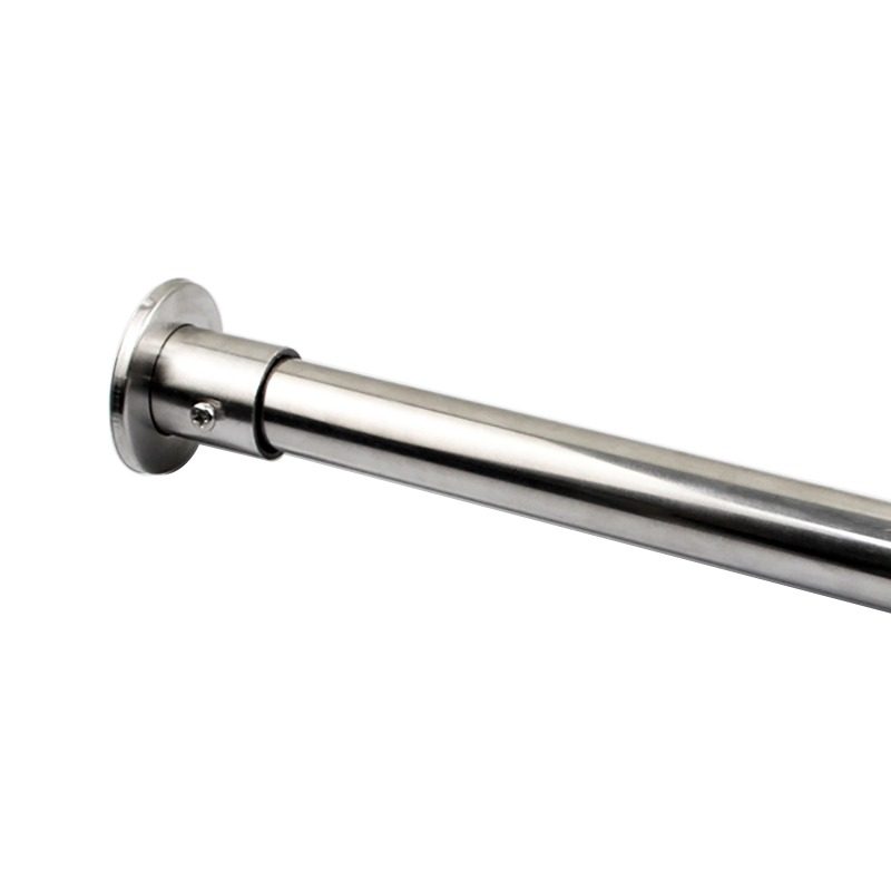 衣柜内挂衣杆加厚304不锈钢挂衣横杆浴室门帘杆阳台晾衣杆固定式,淘宝优惠券,粉丝福利购,淘宝优惠卷