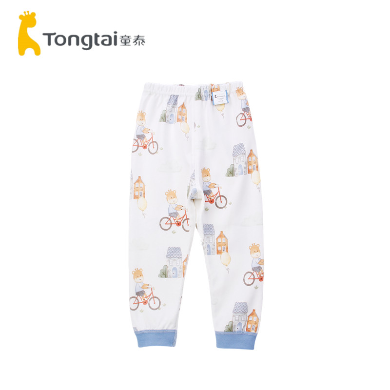 童泰男女宝宝纯棉秋裤1-5岁婴儿四季款单裤儿童闭裆裤居家长裤子,淘宝优惠券,粉丝福利购,淘宝优惠卷