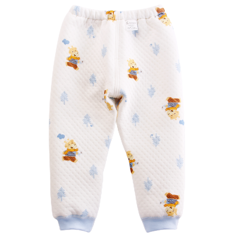 童泰秋冬新款男女宝宝保暖闭裆裤婴儿纯棉加厚居家裤子夹棉打底裤,淘宝优惠券,粉丝福利购,淘宝优惠卷