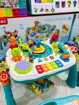 Pro-dobbe bifacial learning table childrens multifunctional game table 3 building blocks assembled baby toy table baby 1-5 years old