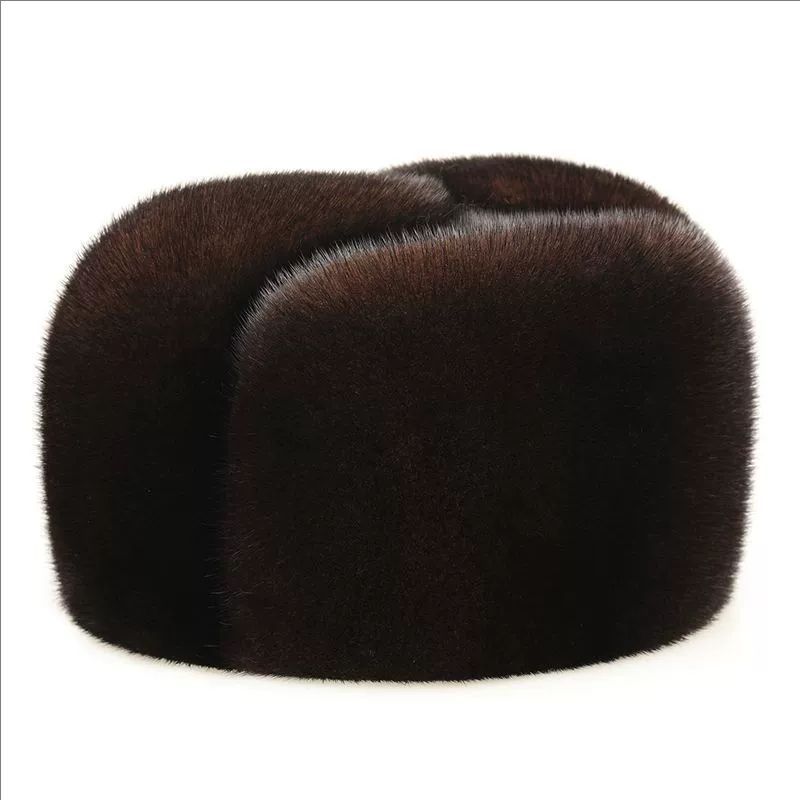 中老年冬季加绒保暖防寒帽子爷爷防风加厚老头棉帽男雷锋帽东北帽 - 图1