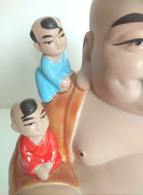 陶瓷石湾公仔结婚礼物工艺品特价