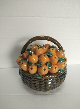 水果陶瓷石湾公仔酒柜送礼工艺品