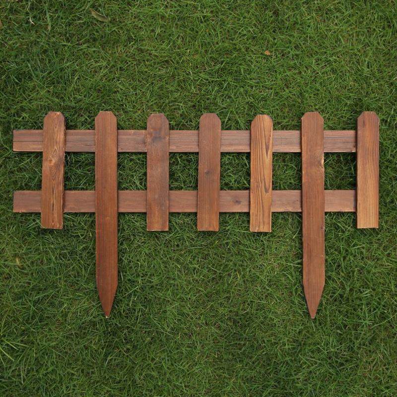 幼儿园围栏花园户外碳化防腐木栅栏阳台装饰栏杆室内小篱笆护栏,淘宝优惠券,粉丝福利购,淘宝优惠卷