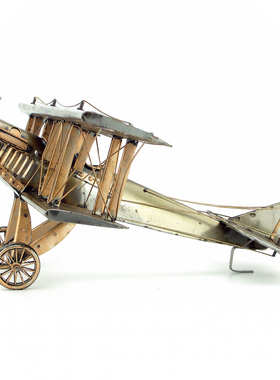 1916年寇蒂斯珍妮飞机仿古工艺品