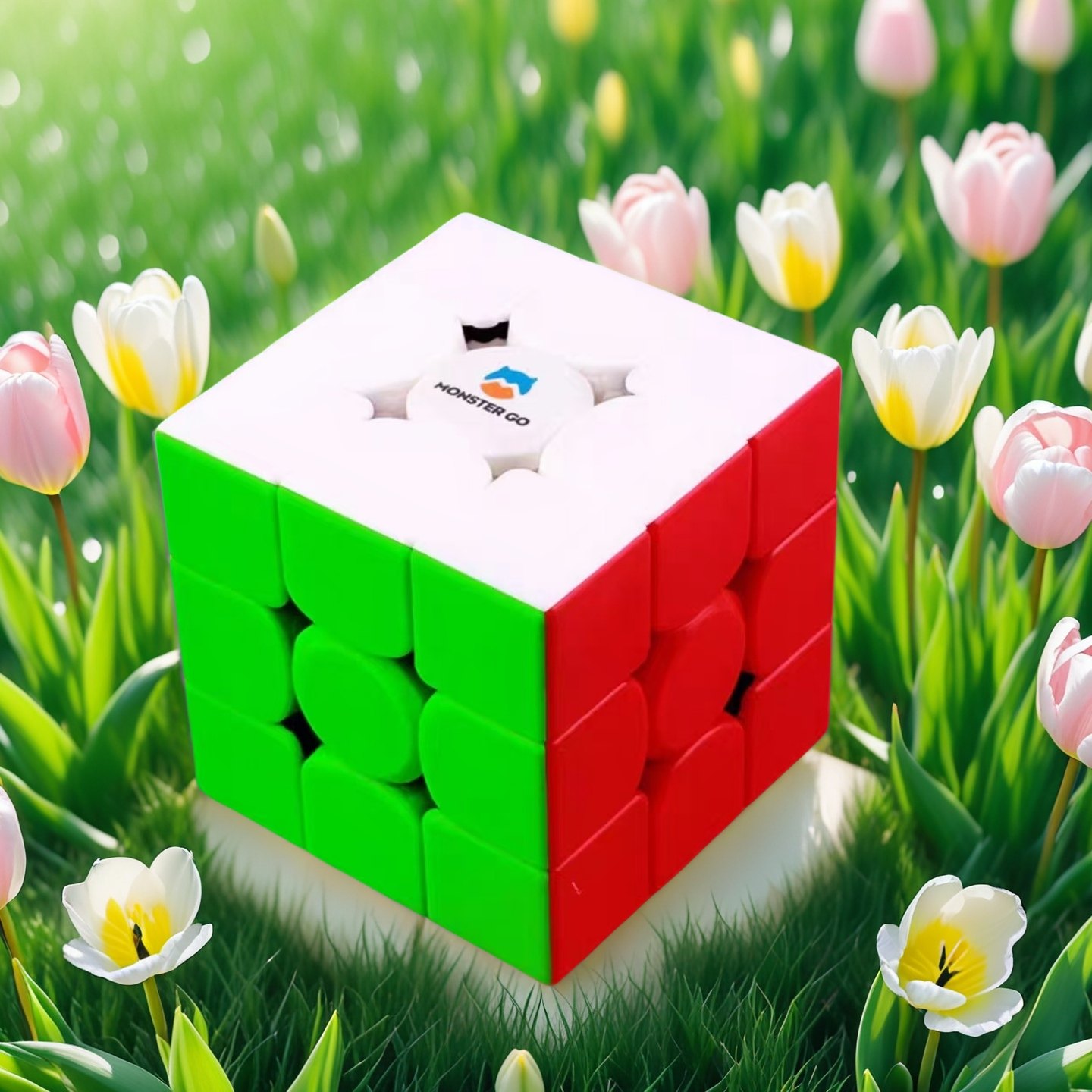 正品gan356m三阶魔方磁力干智能竞速比赛专用高端送礼益智玩具 - 图3