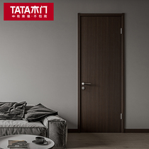 TATA wooden door minimalist indoor door bedroom door full house custom kitchen door folding door bookhouse door wooden door 061
