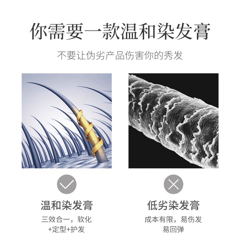 包邮 IDA贝诗染发膏艾的染发剂85ml颜色齐全可以选择(送双氧奶) - 图2