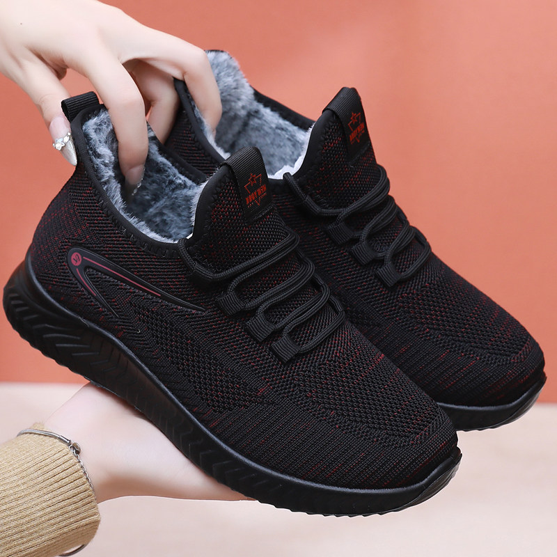 老北京布鞋女鞋冬季加绒保暖棉鞋女款休闲运动鞋中老年人妈妈鞋子,淘宝优惠券,粉丝福利购,淘宝优惠卷