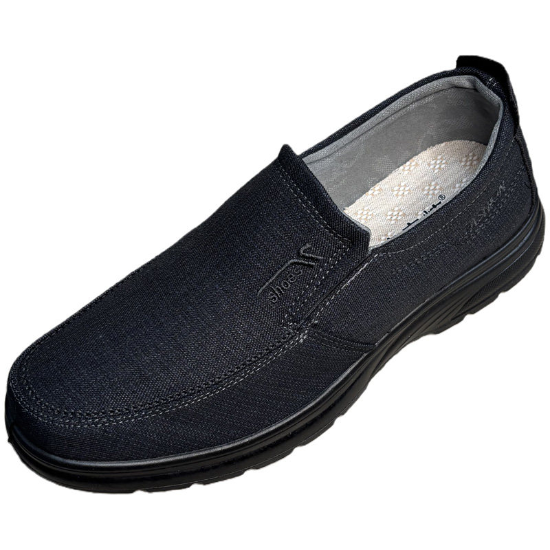 春季老北京布鞋男鞋中老年人男士休闲鞋舒适透气一脚蹬老人爸爸鞋,淘宝优惠券,粉丝福利购,淘宝优惠卷