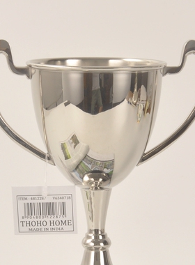 北欧轻奢现代时尚办公室会所酒店创意个性铜奖杯摆件摆设商务礼品