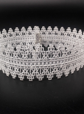 choker宽边黑色蕾丝脖子饰品颈带