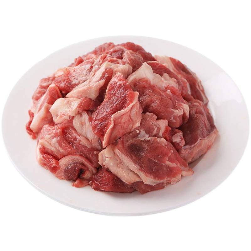 5斤清真黄牛筋头巴脑国产高钙带软骨碎牛肉剔骨肉带筋肉新鲜原切 - 图3