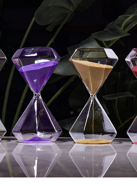 钻石沙漏计时器时间儿童创意摆件