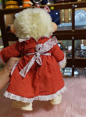 西洋古董美国胶皮脸毛绒猩猩男猩猩女猩猩两款选40cm拉什顿风格