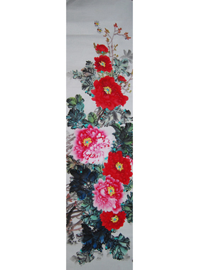 纯手绘国画花鸟画客厅装饰画