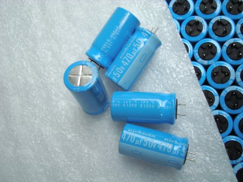 原盒尼吉康 nichicon 50V 470UF BT耐高温 125度电源音频滤波电容 - 图0