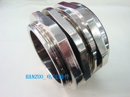 大口径电缆防水接头 公制M80*2 通径50-60mm 金属电缆葛兰 格兰头 - 图0