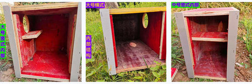 家养鹦鹉养殖专用牡丹虎皮玄风下蛋窝鸟屋 鹦鹉繁殖箱小鸟木质窝 - 图1