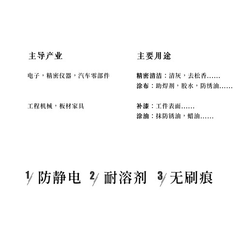三木株纯羊毛平头小刷子软毛画笔刷工业清洁涂装补漆水彩画笔单支 - 图3