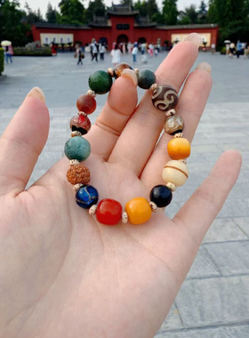 白马寺正品18籽白玉菩提手串代请