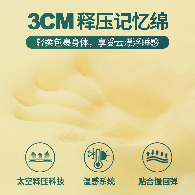 雅兰AAAAA级零压记忆棉床垫席梦思独立弹簧软硬两用护脊家用蘭图+,淘宝优惠券,粉丝福利购,淘宝优惠卷