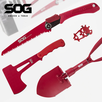 SOG Sog Outdoor Tool Suit Engineering Shovels Fight Axe Hand Sawdust EDC Multifunction Tool Combinations