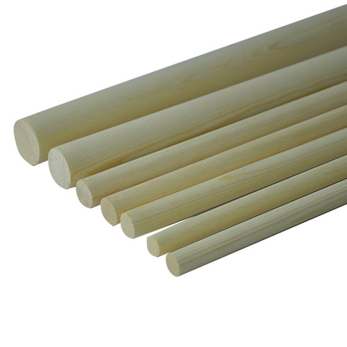 圆木棒松木圆木棍木条DIY手工模型材料红旗杆实木支撑杆支持定做 - 图3