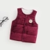 Áo vest trẻ em cotton bé gái vest nữ mùa thu và mùa đông vest vai trẻ em ấm áp áo mới Hàn Quốc - Áo ghi lê shop quan ao baby Áo ghi lê