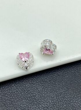 铜镀金银镶钻爱心多通孔魔盒手工