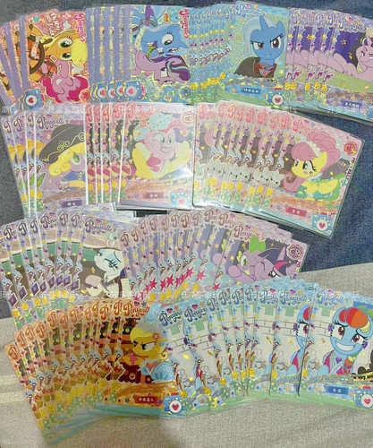 小马宝莉3弹4弹5弹奇萌趣影sc sgr lsr cr黑背全图鉴毕业贵妇包装 - 图2