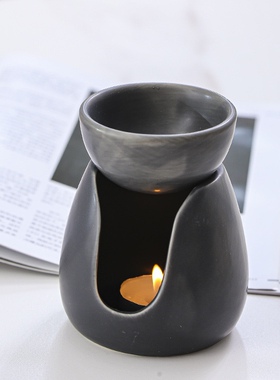 陶瓷香薰炉香精炉蜡烛香薰炉时尚家居摆件精油炉具oil wax burner