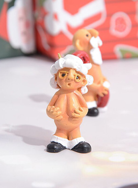 圣诞老人树脂圣诞树挂件