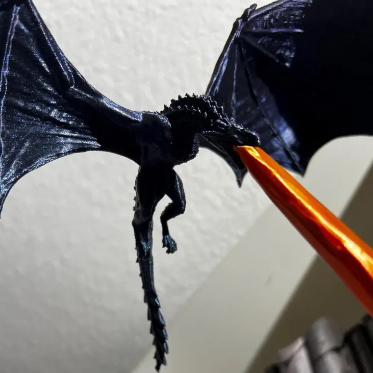 跨境新品 Dragon Flame Book Nook 龙焰书角 墙壁装饰礼物 - 图3