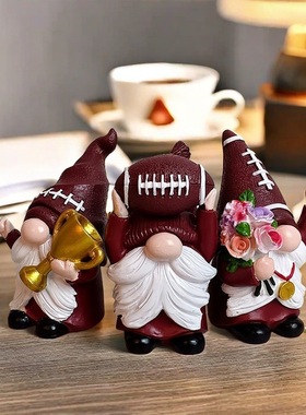 Resin Gnome Rain Gauges 地精雨量树脂娃娃花园摆件侏儒娃娃