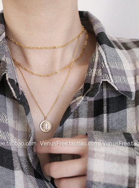 包邮vf定制美国进口粗欧美粗链条