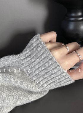 925纯银简约经典小闪钻戒指