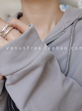 925纯银简约开口光面细戒指素银