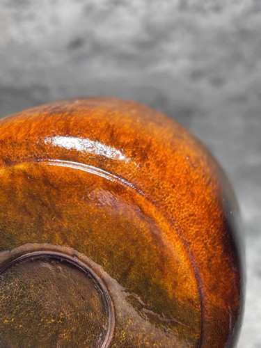 保真天然披毛犀角茶杯老亚酒杯养生杯鱼籽纹竹丝纹收藏非洲牛角杯 - 图2