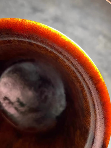 保真天然披毛犀角茶杯老亚酒杯养生杯鱼籽纹竹丝纹收藏非洲牛角杯 - 图3