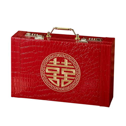 Свадебная подарочная коробка Cai Ding Ding Dingdian Свадебный красный пакет с блокировкой китайский пароль 100 000 наличные деньги на наличные деньги.