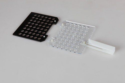 天能wb转膜夹转移电泳槽配标准件186-1308转移槽实验用三明治夹板 - 图0