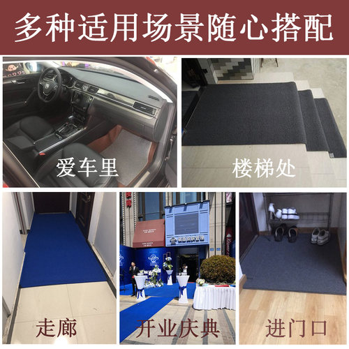 进门地垫入户门大门门口丝圈蹭脚垫子踩地毯家用防滑入门入户门垫 - 图2