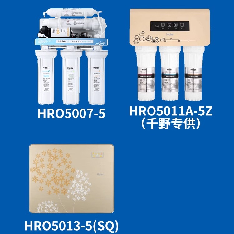 海尔净水器机HRO5013-5/5013A-5/5013-5A滤芯RO纯水机过滤芯8寸-图0