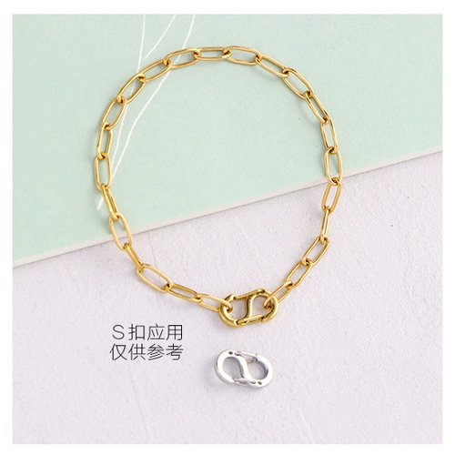 Ожерелье из нержавеющей стали, браслет на ногу, аксессуар, DIY