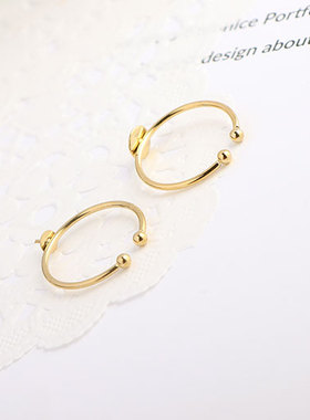 空托不锈钢戒指diy材料手工配件
