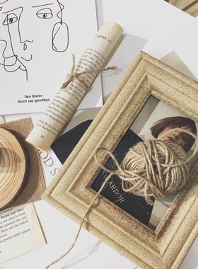 ins原木年轮松木片木头卡片底座